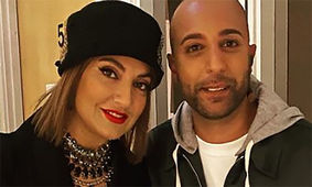 صمیمیت نامتعارف مهناز افشار با آرش خواننده + عکس لو رفته
