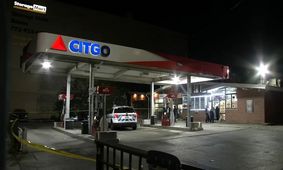 ده ثانیه وحشت ! / درگیری مسلحانه در پمپ بنزین