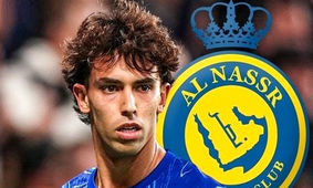 رونمایی رسمی النصر از ستاره پرتغالی/ ژوائو فلیکس در عربستان +فیلم