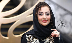 عکس باورنکردنی نفیسه روشن در کنار یک مرد عرب / تغییر پوشش خانم بازیگر در سفر خارجی !