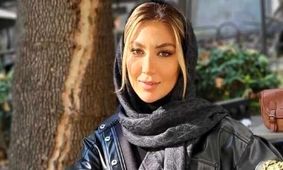 نگاهی متفاوت به حیاط مینا مختاری همراه با درخت سیب و میوه چینی + عکس