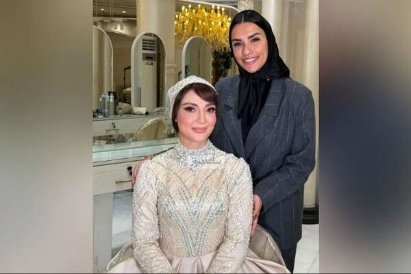 انتخاب معروف‌ترین سالن زیبایی تهران توسط حدیث میرامینی برای درخشیدن در عروسی برادرش!