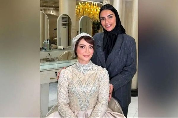انتخاب معروف‌ترین سالن زیبایی تهران توسط حدیث میرامینی برای درخشیدن در عروسی برادرش!