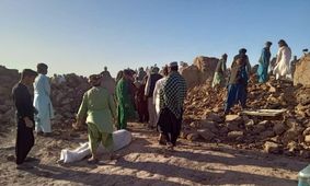 فاجعه در افغانستان  / شمار جانباختگان زلزله در افغانستان به 2 هزار نفر رسید + فیلم