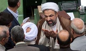 درگیری لفظی رسایی و قالیباف در مجلس: «اگر بخواهید خفه شویم، خفه می‌شویم!