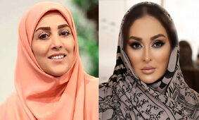  حمله تند خانم مجری تلویزیون به الهام حمیدی و بازیگران ! / بلد نیستید تبلیغ کوروش کمپانی نکنید ! + فیلم
