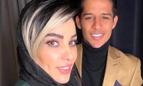 مهدی قائدی دست بردار لوس بازی نیست / جلف بازی همسرش تمامی ندارد !