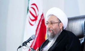 آملی‌لاریجانی: ترامپ در مورد ایران «هذیان» می‌گوید