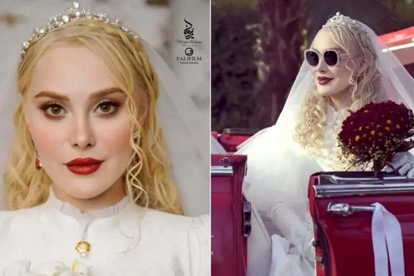 جشن عروسی مجلل آرام جعفری و بابک انصاری به همراه آرزوی خوشبختی بازیگران معروف