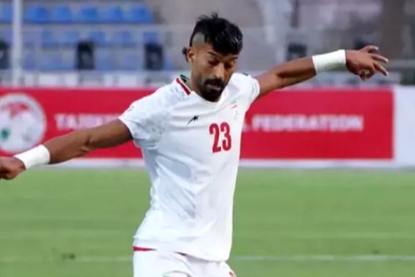 پیراهن رامین به ستاره فوتبال افغانستان رسید +عکس