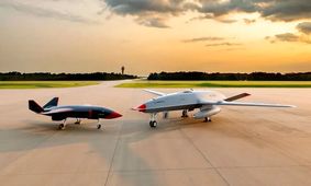 نخستین تصویر از پهپاد «خفاش شبح‌وار» منتشر شد