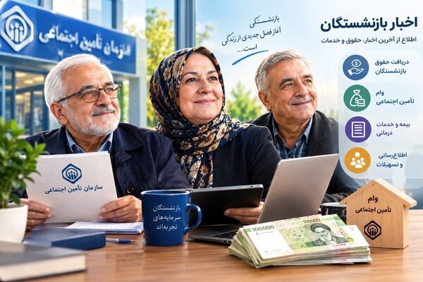 خبر مهم درباره فیش حقوقی مهرماه بازنشستگان تأمین اجتماعی 