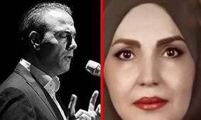 عکس تلخ و سوزناک از همسر جوانمرگ علیرضا قربانی / منیر به آغوش خدا رفت !
