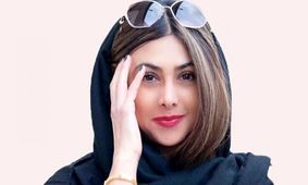 عکس تازه آزاده صمدی در یک رویداد هنری که توجه‌ها را به خود جلب کرد!