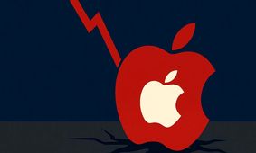 سقوط سهام اپل / سیب گاز زده زمین خورد