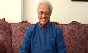 نگاهی نزدیک به خانه خیره‌کننده علیرضا خمسه و همسرش؛ از حوض سنتی تا مبلمان اعیانی! + فیلم