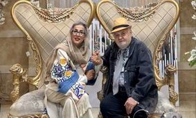 چیدمان کاخ‌گونه خانه اکبر عبدی؛ از لوسترهای گران‌قیمت تا مبلمان لاکچری!