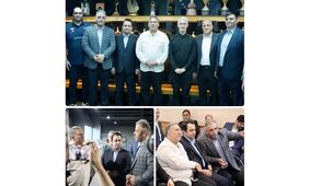 رئیس کمیسیون اقتصادی مجلس و مدیرعامل بانک صادرات ایران در اردوی ملی‌پوشان وزنه‌برداری/ اهدای نشان ویژه فدراسیون وزنه‌برداری به محسن سیفی به پاس حمایت از قهرمانان کشور