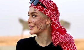 رونمایی سحر قریشی از عموی فوق جذابش ! / کم سن و سال مثل خانم بازیگر !