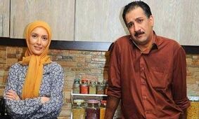 بازیگر معروف شمعدونی و تازه‌عروس جذابش در قاب عاشقانه‌ای که دل‌ها را برد!