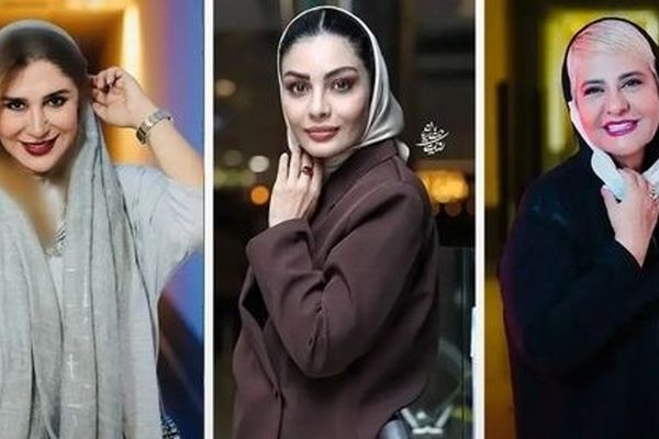 استایل‌های شوکه‌کننده صحرا اسداللهی و رابعه اسکویی در اکران فیلم «مرجان»!