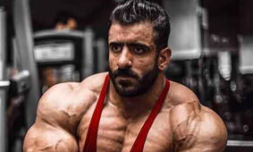 عرض اندام باورنکردنی هادی چوپان در تخت جمشید + عکس عجیب