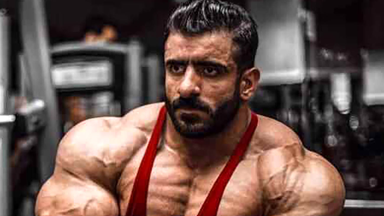 حملهی بدنساز معروف به هادی چوپان / بدن تزریقی و افتضاحی داری!