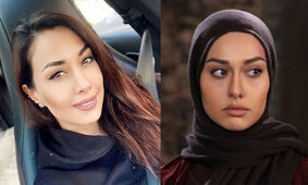 عکس باورنکردنی از چهره بدون آرایش صدف طاهریان / زشت و بی روح !