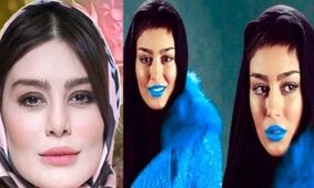 بازگشت جنجالی سحر قریشی به ایران با تغییر چهره + عکس