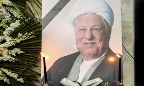 تصاویری از مراسم ازدواج نوه آیت‌الله رفسنجانی که خودشان عاقد بودند!