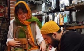 (فیلم) اقدام عجیب اوستا کفاش؛ سوزاندن کفش چرم بازیگر محبوب سریال از سرنوشت!