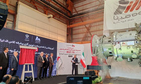  نخستین توربین گازی کلاس F ایرانی با حضور وزیر نیرو رونمایی شد/ نصب اولین توربین راندمان بالای ملی در نیروگاه ری 