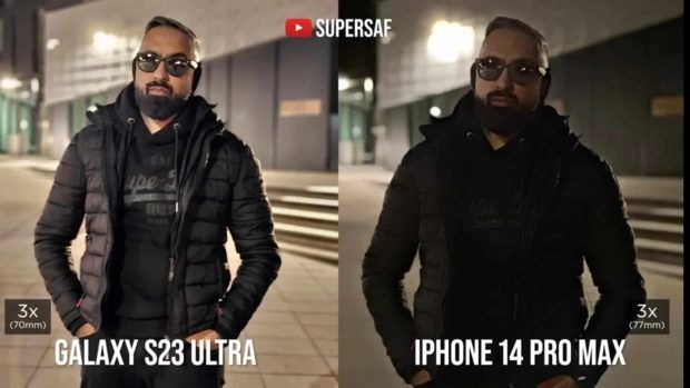 دوربین گلکسی اس 23 اولترا آیفون 14 پرو مکس