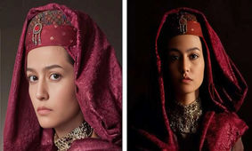 عکس های خجالت آور از پردیس احمدیه در طبیعت / بی حیایی ساحل خانم با لباس اندامی !