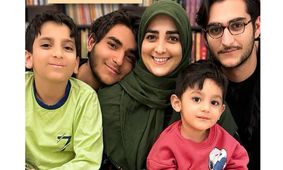 فیلمی از همه فرزندان ستاره سادات قطبی / خانم مجری رونمایی کرد !