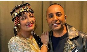 عکس لو رفته از صمیمیت نامتعارف مهناز افشار و آرش / بی حیایی تا کی ؟!