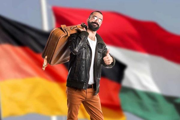 مهاجرت به آلمان از طریق مجارستان