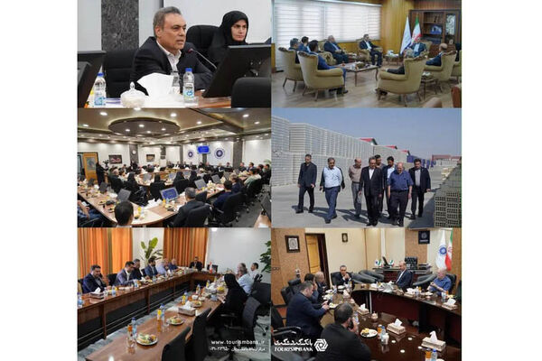  بازدید مدیرعامل بانک گردشگری از واحد های تولیدی در زنجان 