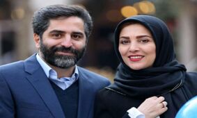 این مرد شیک همسر خیلی خوش تیپ ژیلا صادقی است / خانم مجری سرتر از شوهرش !