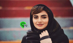 استایل جسورانه مهشید جوادی در جشنواره  / دخترک محجبه بچه مهندس چه هنری هم می گرده !