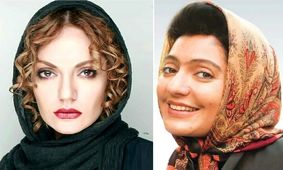 تیپ زننده مهناز افشار در کنار خیابان ! / هر روز بدتر از دیروز !