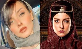 زیباترین عکس ها از جذابترین خانم بازیگر چشم رنگی ایران 