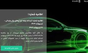 خبر داغ برای متقاضاین خودرو / نتایج قرعه کشی خودروهای برقی اعلام شد 