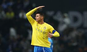 تصویر غیر قابل باور از رونالدو پس از اولین گل در لباس منچستر+تصویر زشت از CR7
