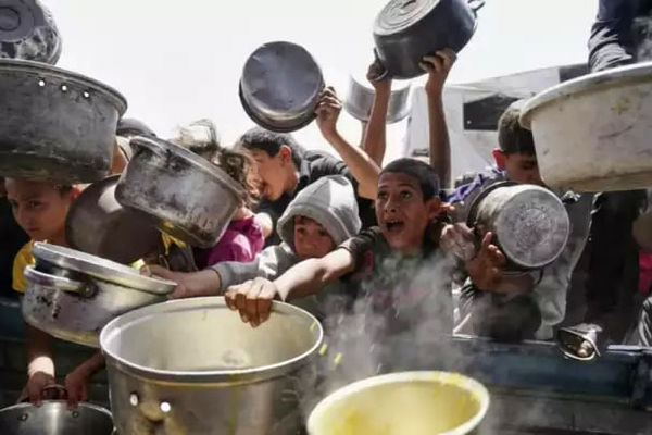 قحطی عامدانه، غذای غزه