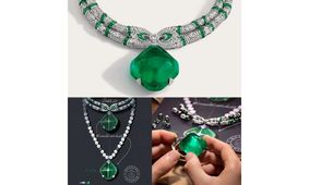 اوج خلاقیت برند بولگاری با طراحی گردنبندی از مروارید جنوب + عکس