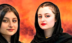 تغییر چهره جنجالی سارا و نیکا پایتخت در سوئد / فقط کاشت مژه را ببینید !