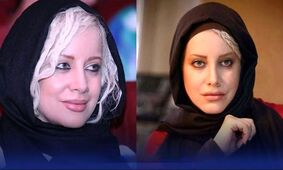 استایل خیره‌کننده شراره رخام با اسب سفید بی‌نظیرش!