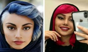 این زن چشم گربه ای مادر ترلان پروانه است / مادر از دخترش زیباتر ! + عکس باورنکردنی