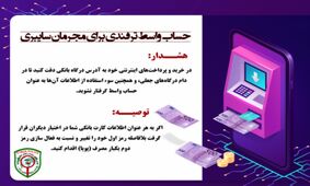 سوءاستفاده از حساب بانکی افراد به‌عنوان حساب واسط